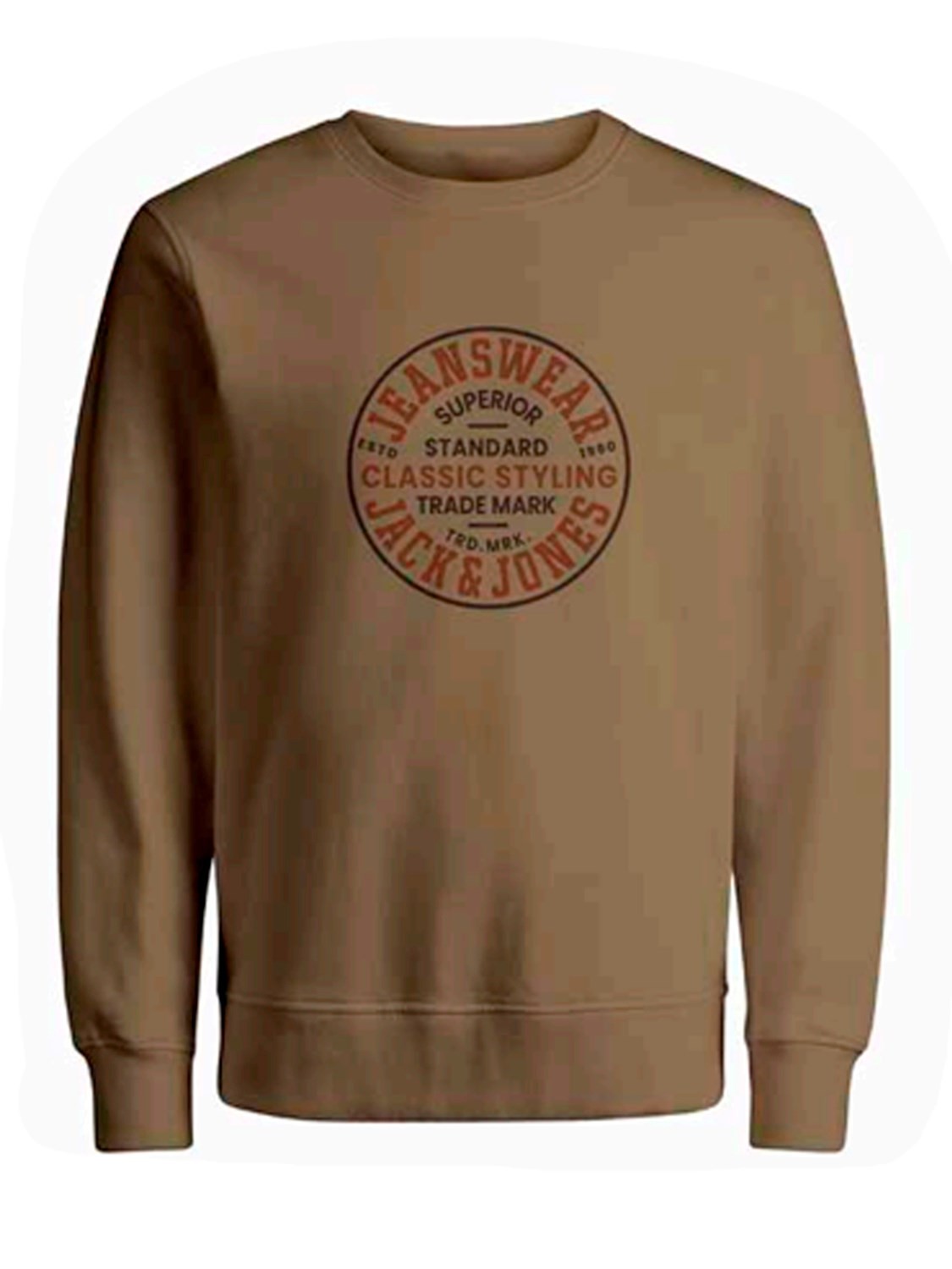 jprblueddie elmwood sweat crew neck jack jones